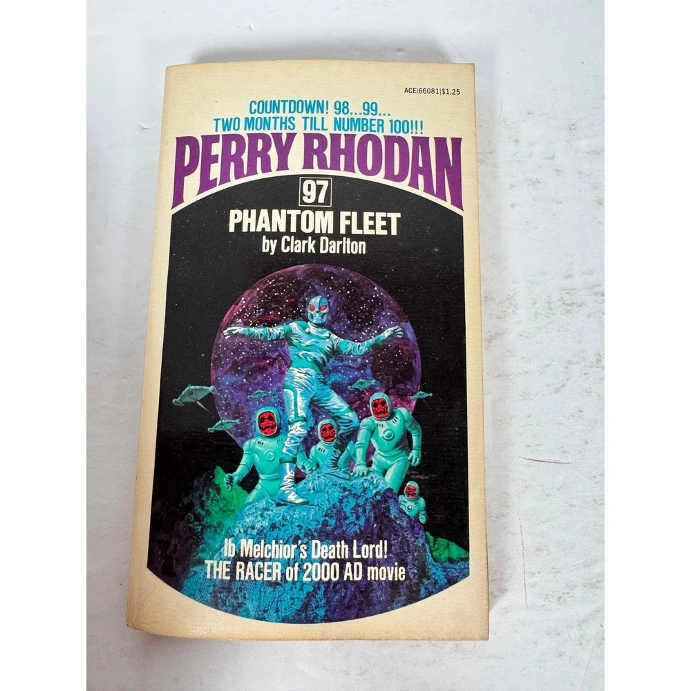 Perry Rhodan Sci-Fi Paperback Lot #90-99 Ace Books 1976 First Printings